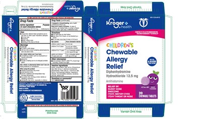 669r-kroger-diphenhydramine HCl 12.5 mg-20s-ifc (669r Kroger Diphenhydramine HCl 12.5 mg 20s Ifc)